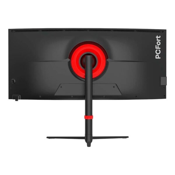 Monitor Gamer Curvo PCFort W340I165 34" Ultrawide QHD 1ms 165Hz 99% sRGB 2xDisplay Port 2xHDMI 4xUSB Free-sync/Gsync HDR